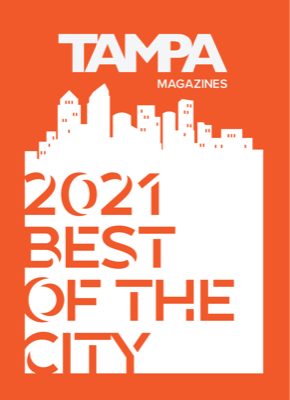 Tampa Magazine Best of the City badge