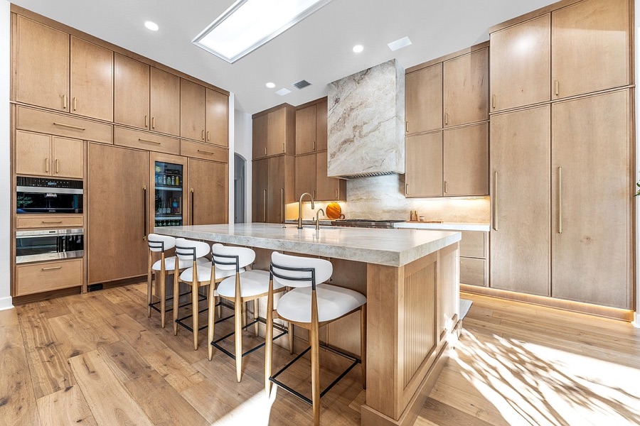 A Revive kitchen remodel featured in the Business Observer