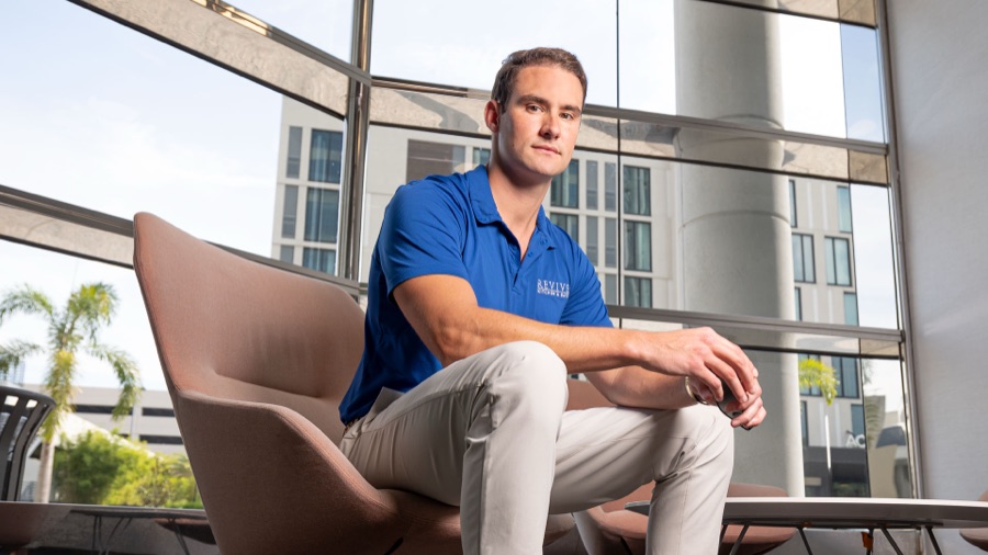 Justin Caballero featured in Tampa Magazine